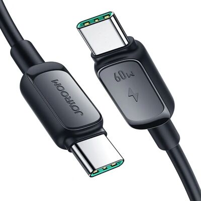 Joyroom USB-C Kabel 100W - 1.2m - Schwarz Joyroom USB-C Kabel 100W - 1.2m - Schwarz