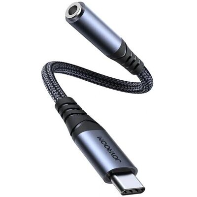 Adattatore audio USB-C Joyroom - Nero - DAC - 3,5mm Adattatore audio USB-C Joyroom - Nero - DAC - 3,5mm