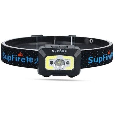 Superfire X30 Stirnlampe mit berührungsloser Schalter Superfire X30 Stirnlampe mit berührungsloser Schalter