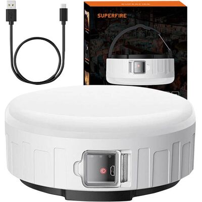 Superfire T25 Campinglampe - 400lm, USB, 3 Modi Superfire T25 Campinglampe - 400lm, USB, 3 Modi