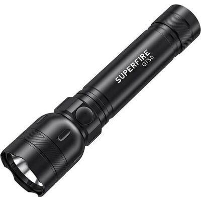 Superfire GTS6 Taschenlampe - Kompakt, 360lm, USB-C Superfire GTS6 Taschenlampe - Kompakt, 360lm, USB-C