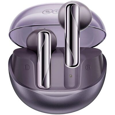QCY AilyBuds Clear T32 - Lila, 13mm Treiber, ENC-Mikrofone, Bluetooth 5.3 QCY AilyBuds Clear T32 - Lila, 13mm Treiber, ENC-Mikrofone, Bluetooth 5.3