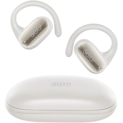 QCY Crossky GTR2 White Headphones - 360° Stereo, Bluetooth 5.4 QCY Crossky GTR2 White Headphones - 360° Stereo, Bluetooth 5.4
