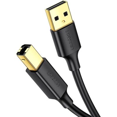 Ugreen USB Typ B Printerkabel - 15m Sort Ugreen USB Typ B Printerkabel - 15m Sort