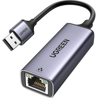 Ugreen Zewnętrzny Adapter Gigabit Ethernet - Karta sieciowa Ugreen Zewnętrzny Adapter Gigabit Ethernet - Karta sieciowa