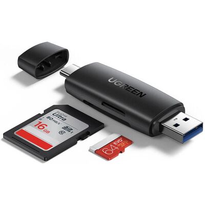 Ugreen Modell CM304 Speicherkartenleser - SD MicroSD 2TB Ugreen Modell CM304 Speicherkartenleser - SD MicroSD 2TB