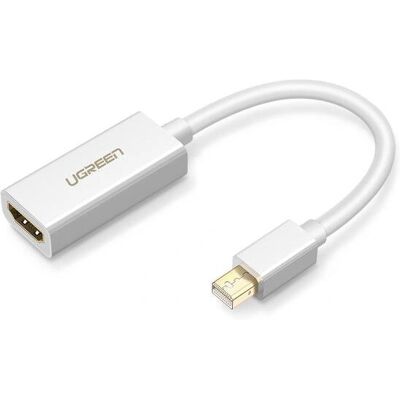 Ugreen Mini DisplayPort zu HDMI Adapter Weiß - Videokabel Ugreen Mini DisplayPort zu HDMI Adapter Weiß - Videokabel