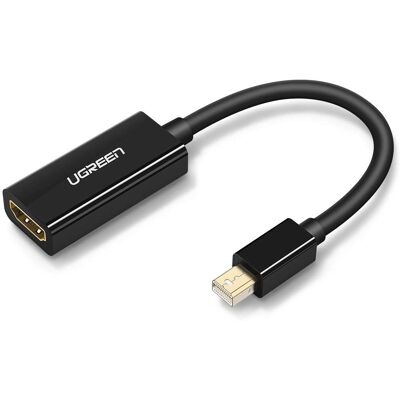 Ugreen Mini DisplayPort HDMI Átalakító - 1080P, 20cm Ugreen Mini DisplayPort HDMI Átalakító - 1080P, 20cm