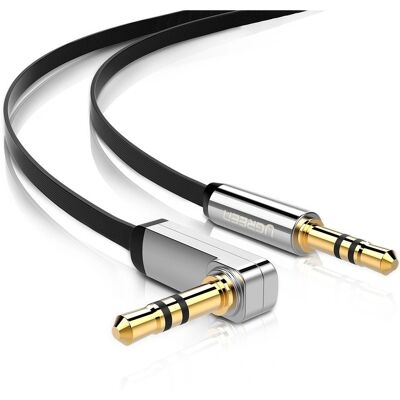 Ugreen 10597 Audiokabel 1 m 3,5mm Schwarz - Audiokabel Ugreen 10597 Audiokabel 1 m 3,5mm Schwarz - Audiokabel