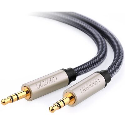 Kabel audio Ugreen 10604 - 3,5mm, 2m, Czarny Kabel audio Ugreen 10604 - 3,5mm, 2m, Czarny