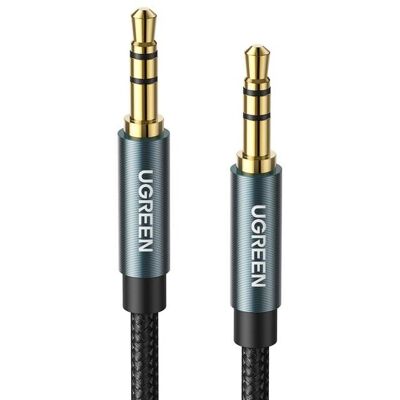 Ugreen Audiokabel - 2m Blau - Typ: 3,5mm Stecker-zu-Stecker Ugreen Audiokabel - 2m Blau - Typ: 3,5mm Stecker-zu-Stecker