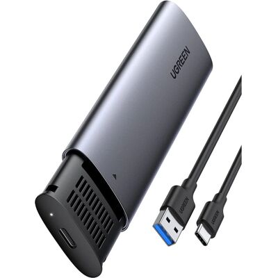 Ugreen M.2 SSD Gehäuse Schwarz, Grau - Speichergehäuse Ugreen M.2 SSD Gehäuse Schwarz, Grau - Speichergehäuse