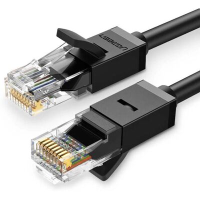 Ugreen 20162 Netzwerkkabel - Schwarz - 5m - Cat6 U/UTP Ugreen 20162 Netzwerkkabel - Schwarz - 5m - Cat6 U/UTP