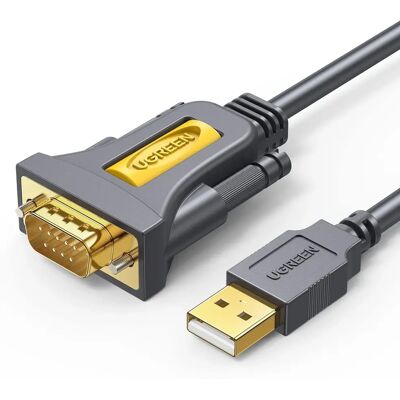 UGREEN - USB Serial Cable - USB na RS232 DB9 9-pin - Kabel UGREEN - USB Serial Cable - USB na RS232 DB9 9-pin - Kabel