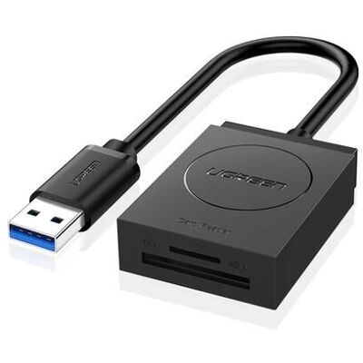Ugreen Kartenleser USB 3.2 Gen 1 - Schwarz Ugreen Kartenleser USB 3.2 Gen 1 - Schwarz