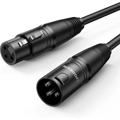 Cavo XLR AV130 Ugreen - 1m - Connessione microfono e strumento Cavo XLR AV130 Ugreen - 1m - Connessione microfono e strumento