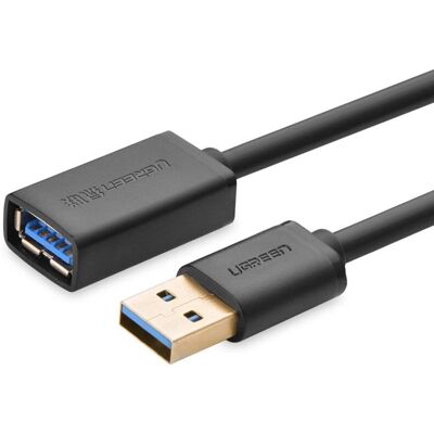 Cavo di prolunga USB-A 3.0 Ugreen - 1,5m - Nero Cavo di prolunga USB-A 3.0 Ugreen - 1,5m - Nero