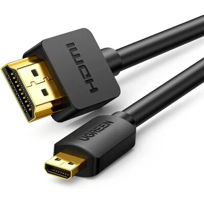 Ugreen HDMI-Kabel 4K Micro HDMI auf HDMI 1m - Unterstützt 3D & Ethernet Ugreen HDMI-Kabel 4K Micro HDMI auf HDMI 1m - Unterstützt 3D & Ethernet
