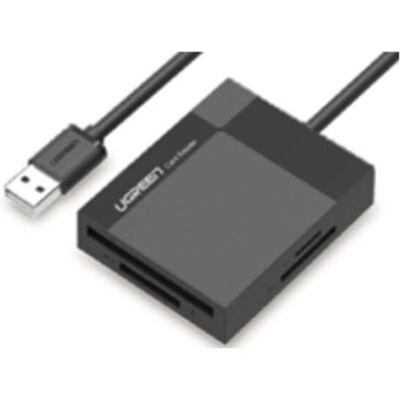 Ugreen Kortinlukija - USB 3.2 Gen 1, Kompakti, Musta Ugreen Kortinlukija - USB 3.2 Gen 1, Kompakti, Musta