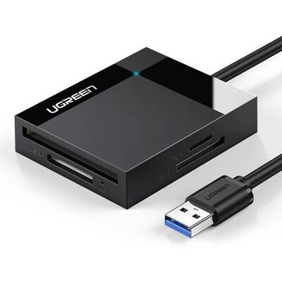 Lecteur de cartes Ugreen 30333 - USB 3.0 Noir Lecteur de cartes Ugreen 30333 - USB 3.0 Noir