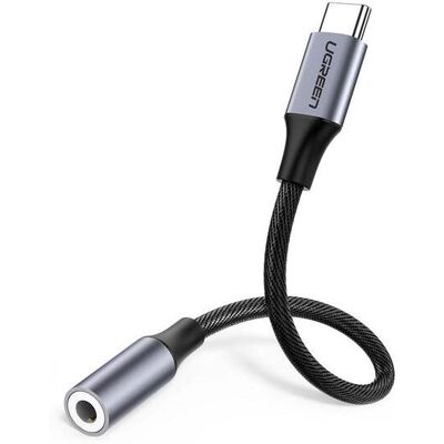 Ugreen 30632 Magas Hűségű USB-C 3,5mm Adapter - Fekete Ugreen 30632 Magas Hűségű USB-C 3,5mm Adapter - Fekete