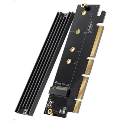 Ugreen PCIe 4.0 x16 M.2 NVMe Adapter - Schnittstellenkarte Ugreen PCIe 4.0 x16 M.2 NVMe Adapter - Schnittstellenkarte