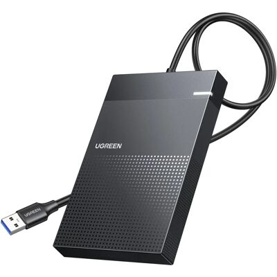 Ugreen Externes Festplattengehäuse 2,5" USB 3.2 Gen 1 Schwarz - HDD/SSD Gehäuse Ugreen Externes Festplattengehäuse 2,5" USB 3.2 Gen 1 Schwarz - HDD/SSD Gehäuse