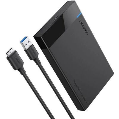 Ugreen 2,5" SATA HDD/SSD Gehäuse - Schwarz Ugreen 2,5" SATA HDD/SSD Gehäuse - Schwarz
