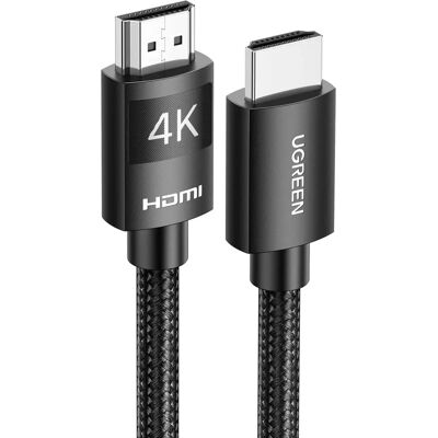 Ugreen HDMI-kaapeli 2m - 4K, HDMI 2.0, Musta Ugreen HDMI-kaapeli 2m - 4K, HDMI 2.0, Musta
