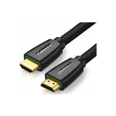 Ugreen 40410 HDMI Cable - 2m, Black, Supports 4K, HDMI 2.0 Ugreen 40410 HDMI Cable - 2m, Black, Supports 4K, HDMI 2.0