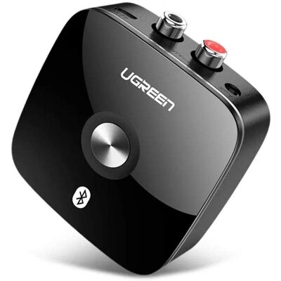 Ugreen Bluetooth odbiornik - aptX 2RCA/3,5mm - Czarny Ugreen Bluetooth odbiornik - aptX 2RCA/3,5mm - Czarny