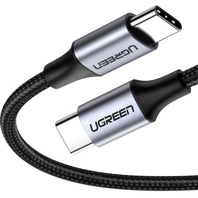 Câble USB Ugreen 50152 - 2m, Noir, Charge rapide - Publicité Câble USB Ugreen 50152 - 2m, Noir, Charge rapide - Publicité