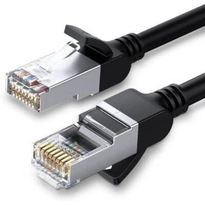 Ugreen Ethernet Hálózati Kábel - 0,5m, Fekete, Cat.6, RJ45 Ugreen Ethernet Hálózati Kábel - 0,5m, Fekete, Cat.6, RJ45
