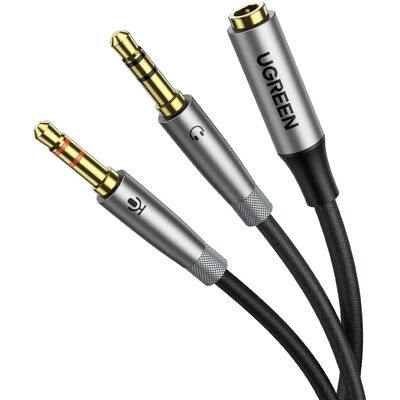 Ugreen Audio Splitter & Adapter - Grau Ugreen Audio Splitter & Adapter - Grau