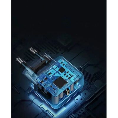 Caricatore USB-C 25W Ugreen + Cavo 2m - Power Delivery Compact Caricatore USB-C 25W Ugreen + Cavo 2m - Power Delivery Compact
