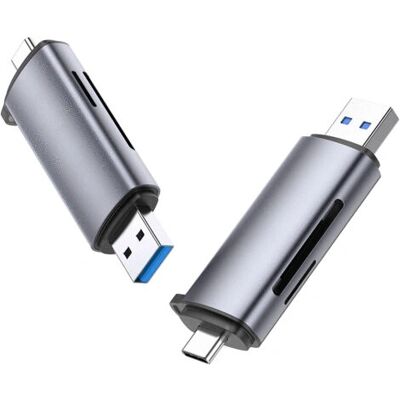 Ugreen Micro SD/SD Kartenleser - USB-C & USB-A schnell Ugreen Micro SD/SD Kartenleser - USB-C & USB-A schnell