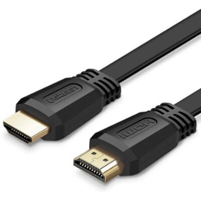 Ugreen HDMI 2.0 Flachband 4K 1,5m Schwarz - HDMI Kabel Ugreen HDMI 2.0 Flachband 4K 1,5m Schwarz - HDMI Kabel
