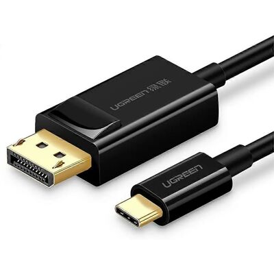Kabel USB-C do DisplayPort UGREEN - 1,5m Czarny Kabel USB-C do DisplayPort UGREEN - 1,5m Czarny