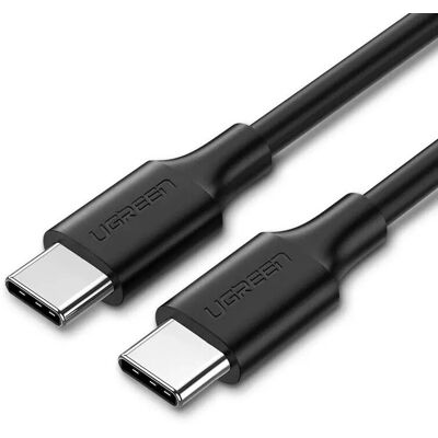 Câble Ugreen US286 USB-C à USB-C - 0,5m - Noir Câble Ugreen US286 USB-C à USB-C - 0,5m - Noir