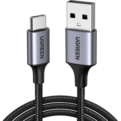 Ugreen USB kábel 3m Fekete - Adatok & Gyors Töltés Ugreen USB kábel 3m Fekete - Adatok & Gyors Töltés
