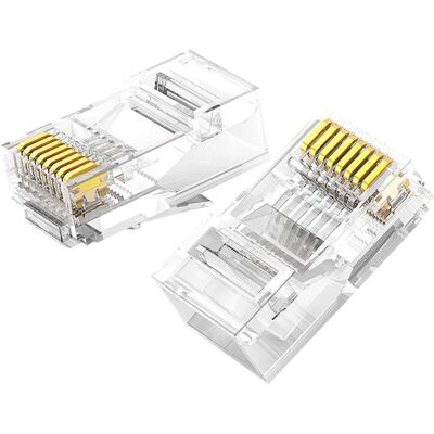 Ugreen Ethernet Stecker NW120 - 100 Stück - Cat6/6e Ugreen Ethernet Stecker NW120 - 100 Stück - Cat6/6e