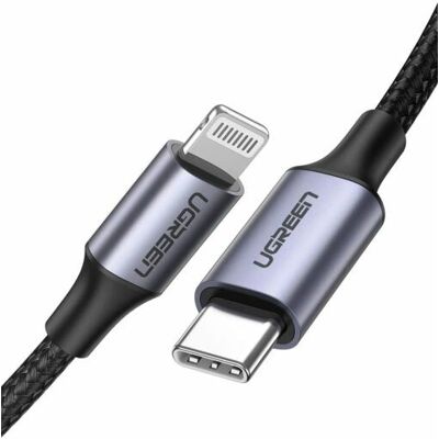 Ugreen 60760 Lightning Kabel - 1,5m Zwart Ugreen 60760 Lightning Kabel - 1,5m Zwart