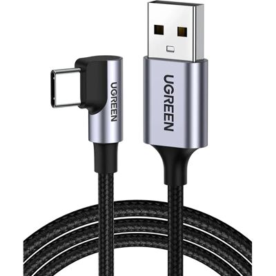 UGREEN USB-C Kabel 3A 3m Schwarz - Daten & Schnellladung UGREEN USB-C Kabel 3A 3m Schwarz - Daten & Schnellladung