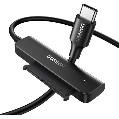 Ugreen USB na SATA adaptér - Černý - 50cm - Vysoká Rychlost Ugreen USB na SATA adaptér - Černý - 50cm - Vysoká Rychlost