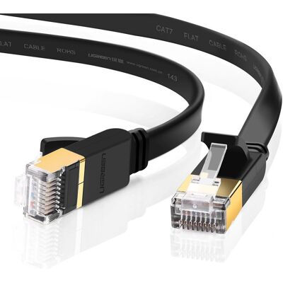Câble réseau Ugreen 11262 - 3m Cat7 STP Noir - Publicité Câble réseau Ugreen 11262 - 3m Cat7 STP Noir - Publicité