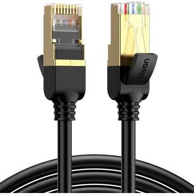 Cavo Ethernet UGREEN - 15m Cat.7 STP Nero Cavo Ethernet UGREEN - 15m Cat.7 STP Nero