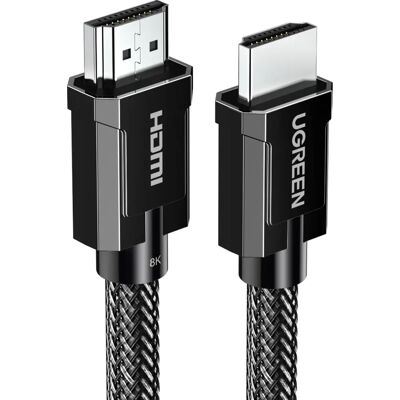 Ugreen HDMI 2.1 Kabel, 8K 60Hz, 3m - Schwarz Ugreen HDMI 2.1 Kabel, 8K 60Hz, 3m - Schwarz