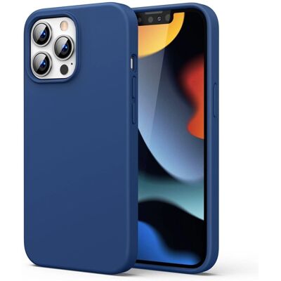 Coque en silicone bleue Ugreen pour iPhone 13 Pro - Protection Coque en silicone bleue Ugreen pour iPhone 13 Pro - Protection