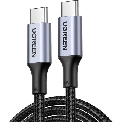 Câble USB C Ugreen 3m 100W Power Delivery Noir - Publicité Câble USB C Ugreen 3m 100W Power Delivery Noir - Publicité