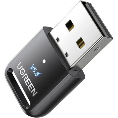 Adattatore Bluetooth USB 5.3 Ugreen - Bassa Latenza, 7 Dispositivi Adattatore Bluetooth USB 5.3 Ugreen - Bassa Latenza, 7 Dispositivi